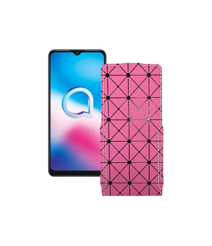 Чохол-флип з екошкіри для телефону Alcatel 3x 2020