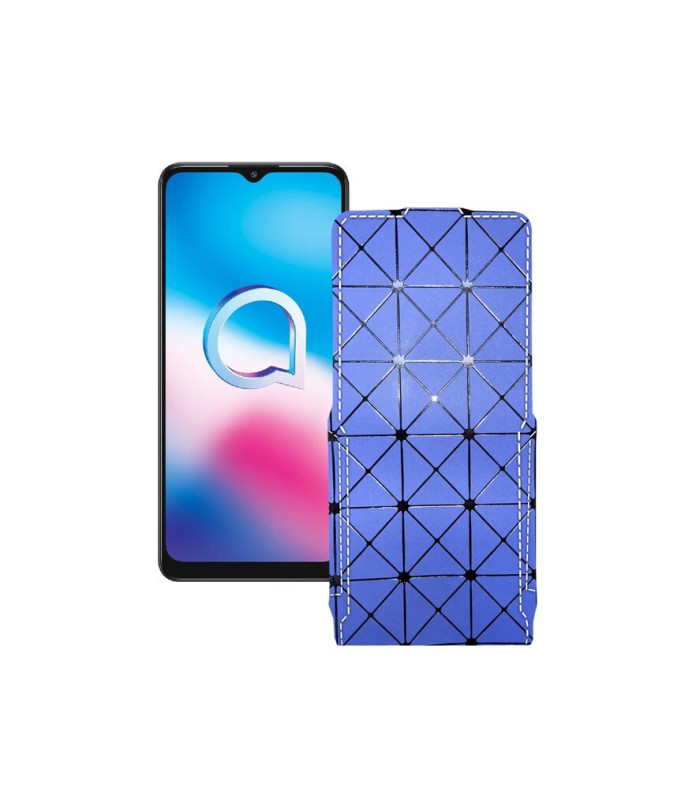 Чохол-флип з екошкіри для телефону Alcatel 3x 2020