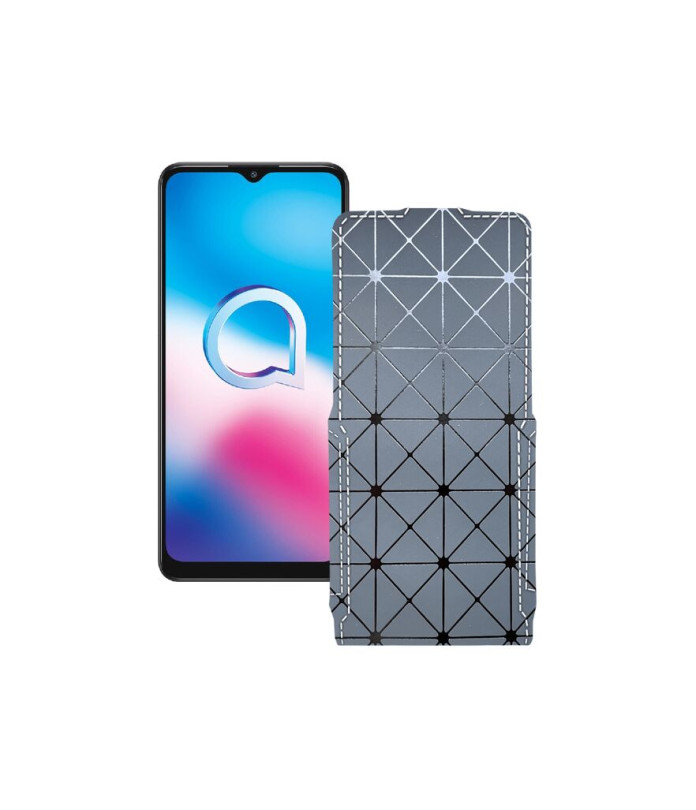 Чохол-флип з екошкіри для телефону Alcatel 3x 2020