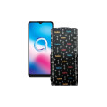 Чохол-флип з екошкіри для телефону Alcatel 3x 2020