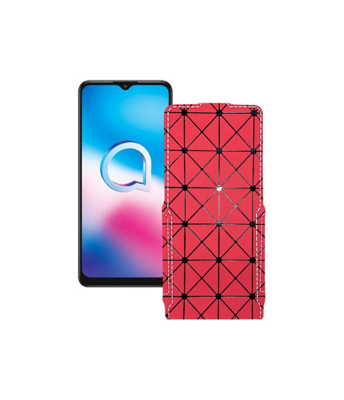 Чохол-флип з екошкіри для телефону Alcatel 3x 2020