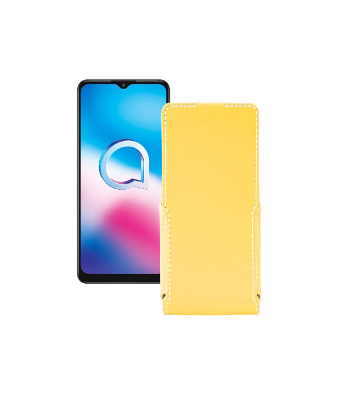 Чохол-флип з екошкіри для телефону Alcatel 3x 2020