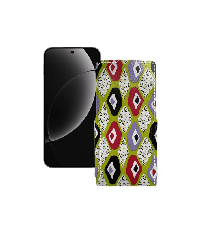 Чохол-флип з екошкіри для телефону Realme GT 8 Pro