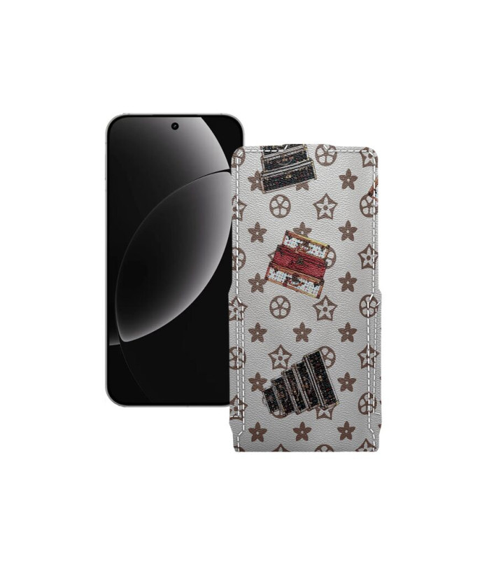 Чохол-флип з екошкіри для телефону Realme GT 8 Pro