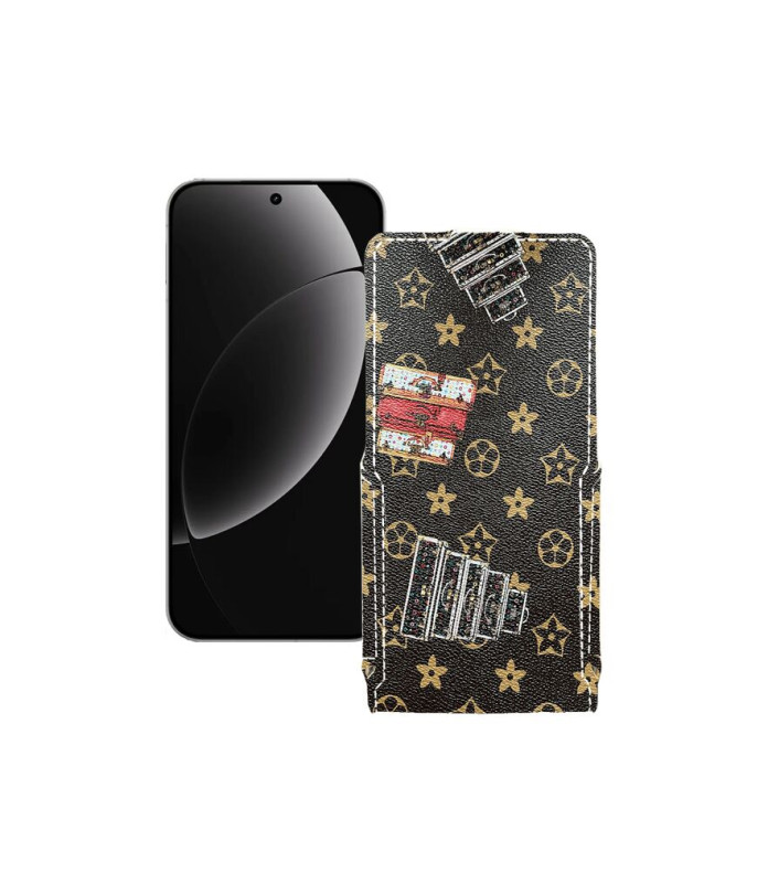 Чохол-флип з екошкіри для телефону Realme GT 8 Pro