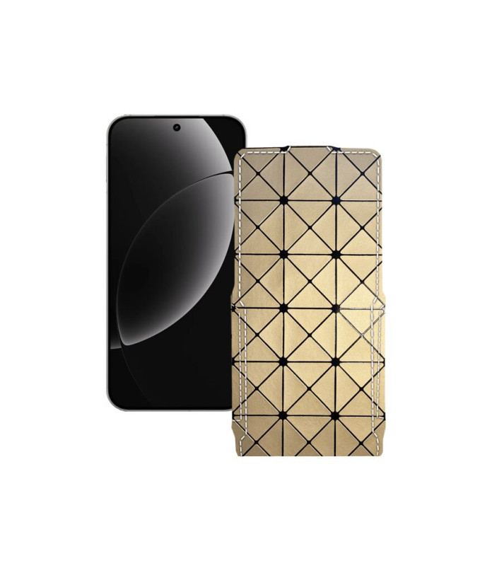 Чохол-флип з екошкіри для телефону Realme GT 8 Pro