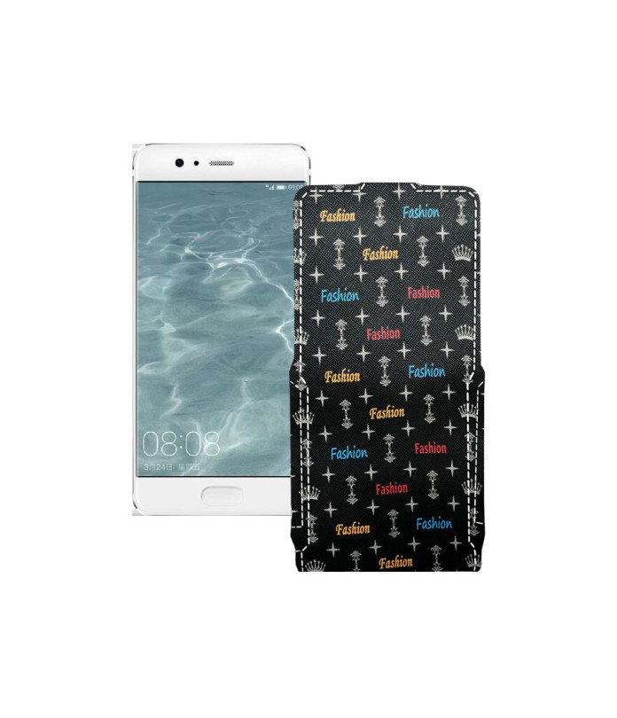 Чохол-флип з екошкіри для телефону Huawei P10 Plus