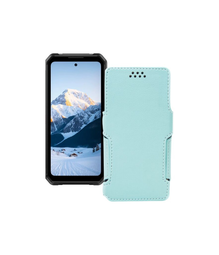 Чохол-книжка з екошкіри для телефону Fossibot F107 Pro