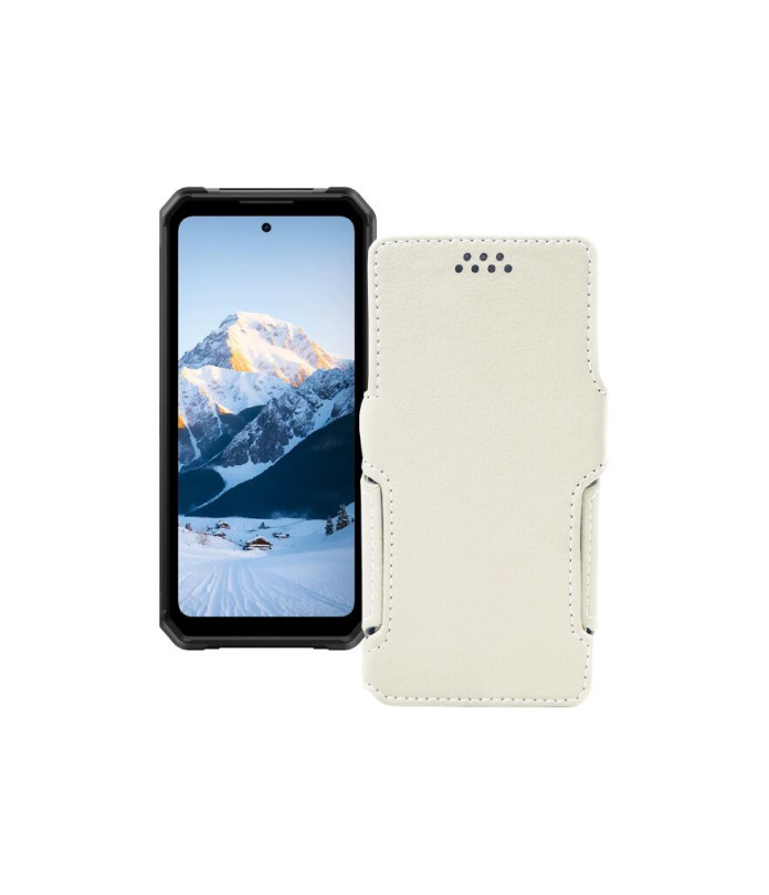 Чохол-книжка з екошкіри для телефону Fossibot F107 Pro