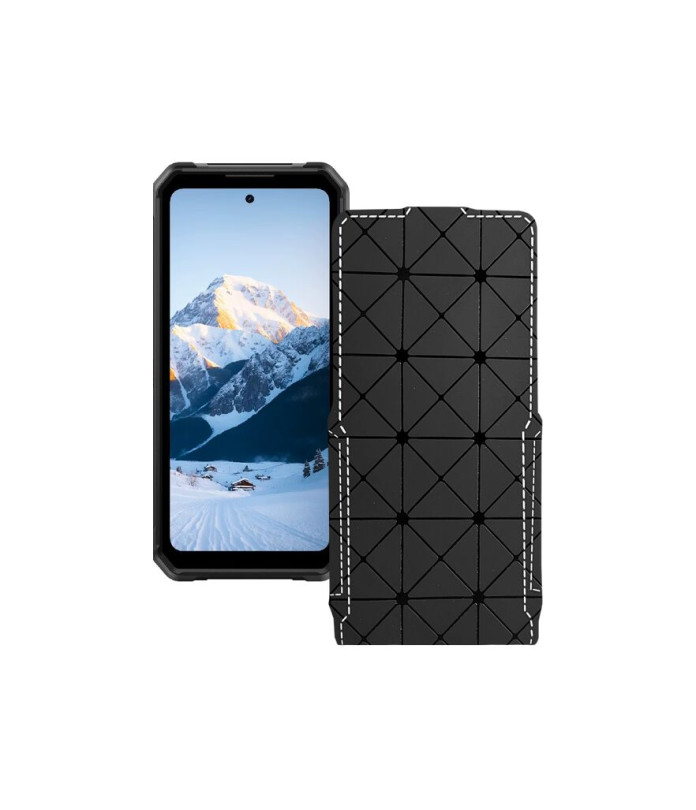 Чохол-флип з екошкіри для телефону Fossibot F107 Pro