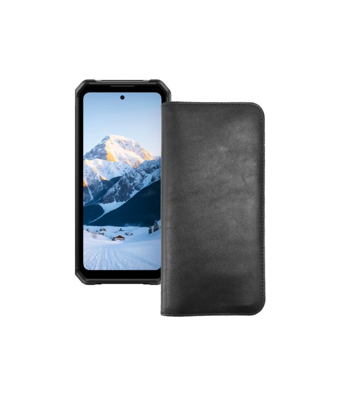 Портмоне з шкіри для телефону Fossibot F107 Pro