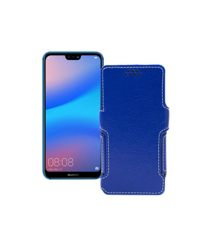 Чохол-книжка з екошкіри для телефону Huawei Nova 3e