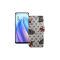 Чохол-книжка з екошкіри для телефону OPPO Reno 7 SE 5G