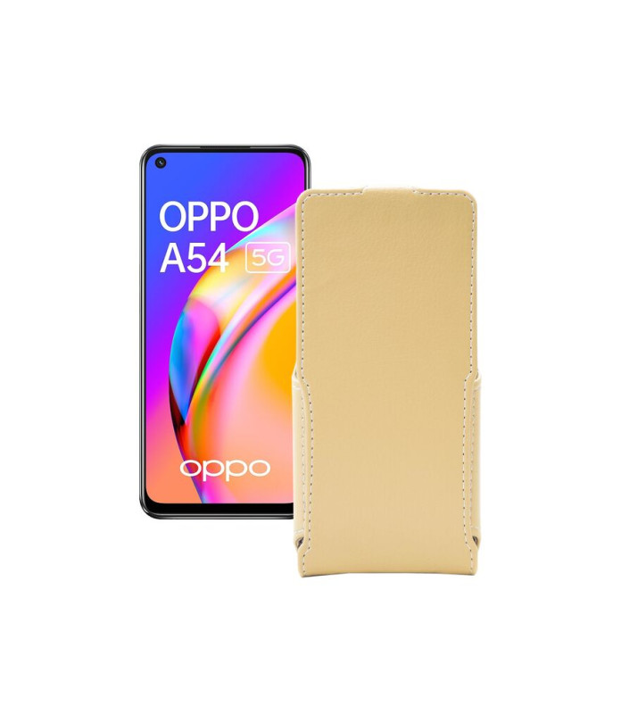 Чохол-флип з екошкіри для телефону OPPO A54 5G