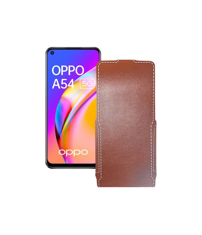 Чохол-флип з екошкіри для телефону OPPO A54 5G