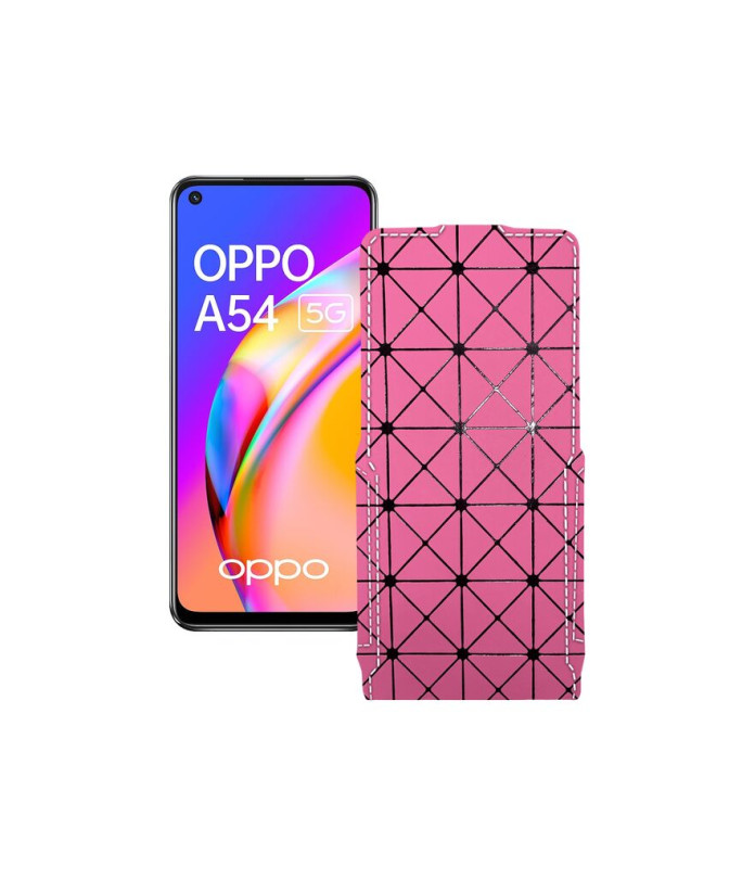 Чохол-флип з екошкіри для телефону OPPO A54 5G