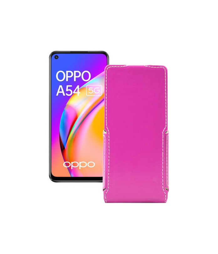 Чохол-флип з екошкіри для телефону OPPO A54 5G