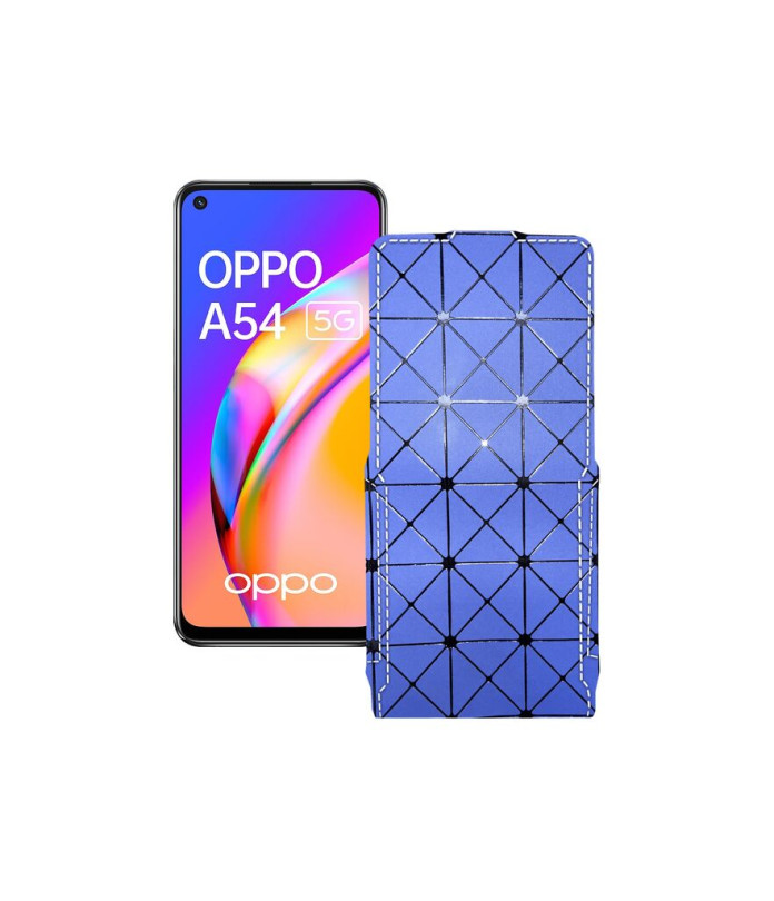 Чохол-флип з екошкіри для телефону OPPO A54 5G