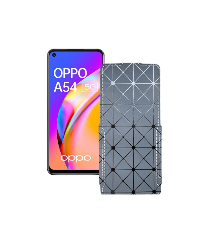 Чохол-флип з екошкіри для телефону OPPO A54 5G