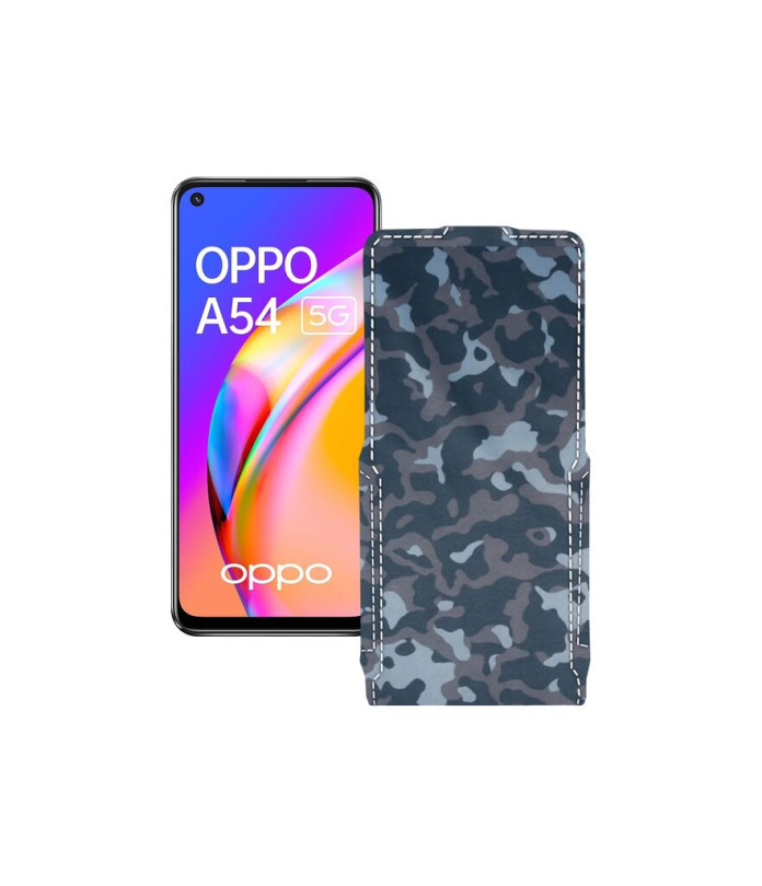 Чохол-флип з екошкіри для телефону OPPO A54 5G