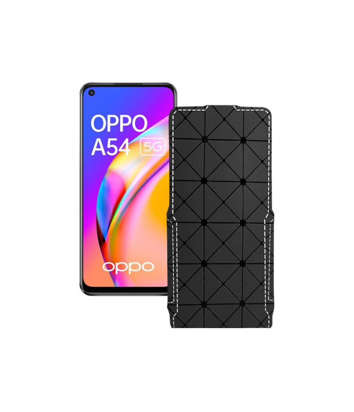 Чохол-флип з екошкіри для телефону OPPO A54 5G