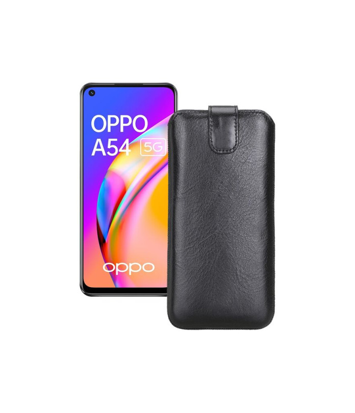 Витяжка з екошкіри для телефону OPPO A54 5G