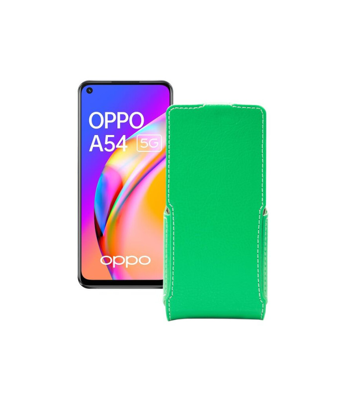 Чохол-флип з екошкіри для телефону OPPO A54 5G