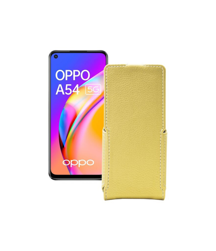 Чохол-флип з екошкіри для телефону OPPO A54 5G