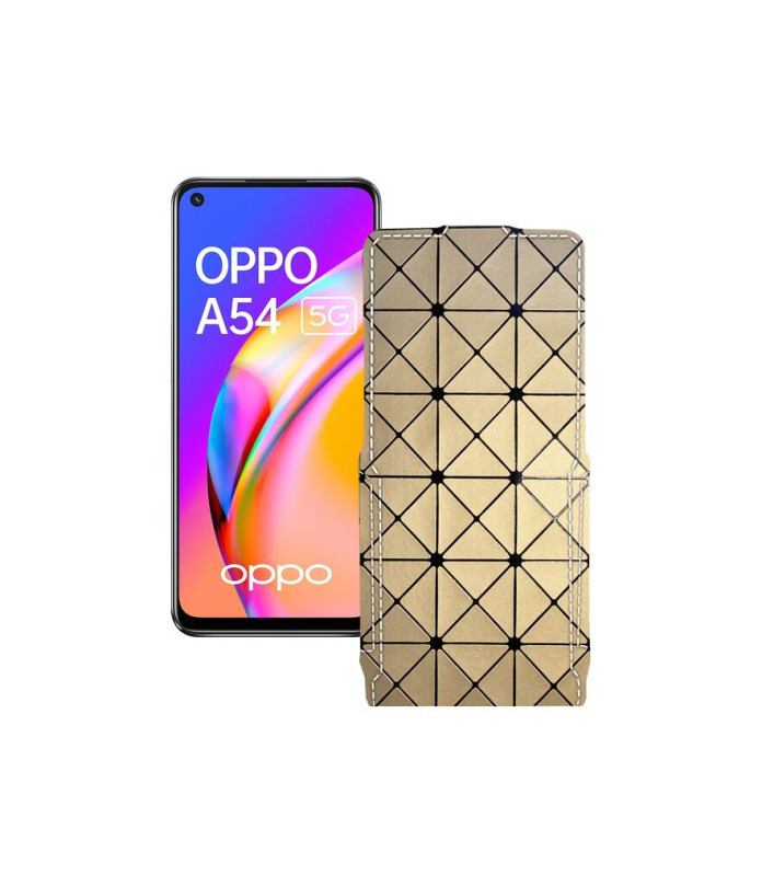 Чохол-флип з екошкіри для телефону OPPO A54 5G