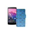 Чохол-книжка з екошкіри для телефону LG Nexus 5