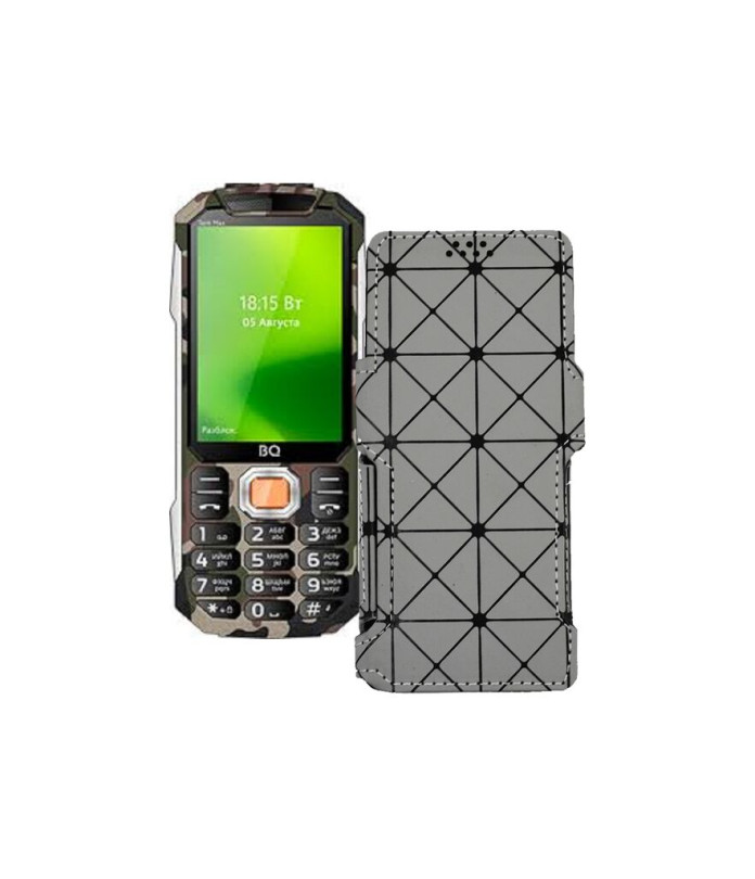 Чохол-книжка з екошкіри для телефону BQ 3586 Tank Max