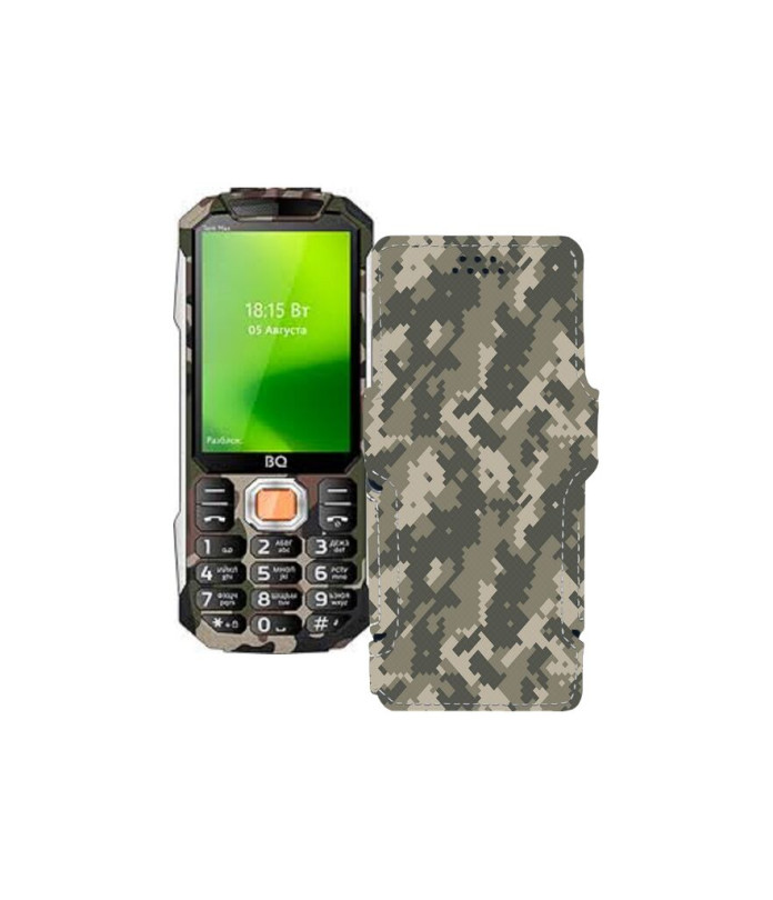 Чохол-книжка з екошкіри для телефону BQ 3586 Tank Max