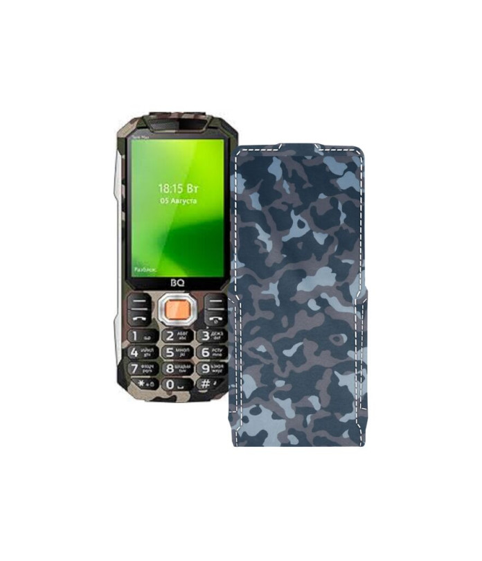 Чохол-флип з екошкіри для телефону BQ 3586 Tank Max