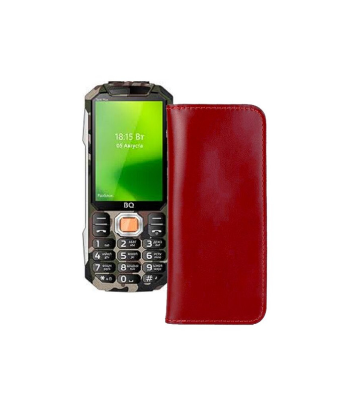 Портмоне з шкіри для телефону BQ 3586 Tank Max