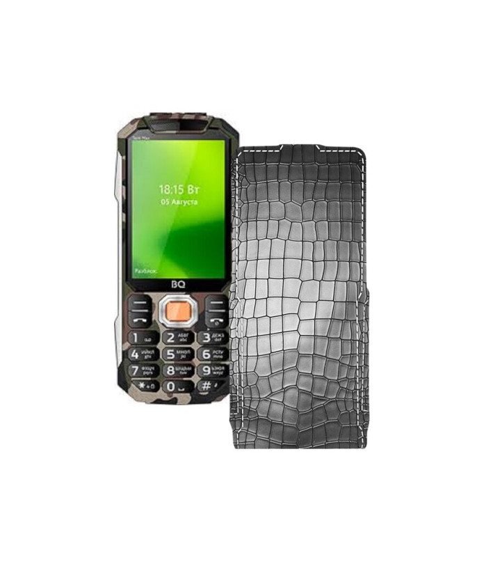 Чохол-флип з екошкіри для телефону BQ 3586 Tank Max