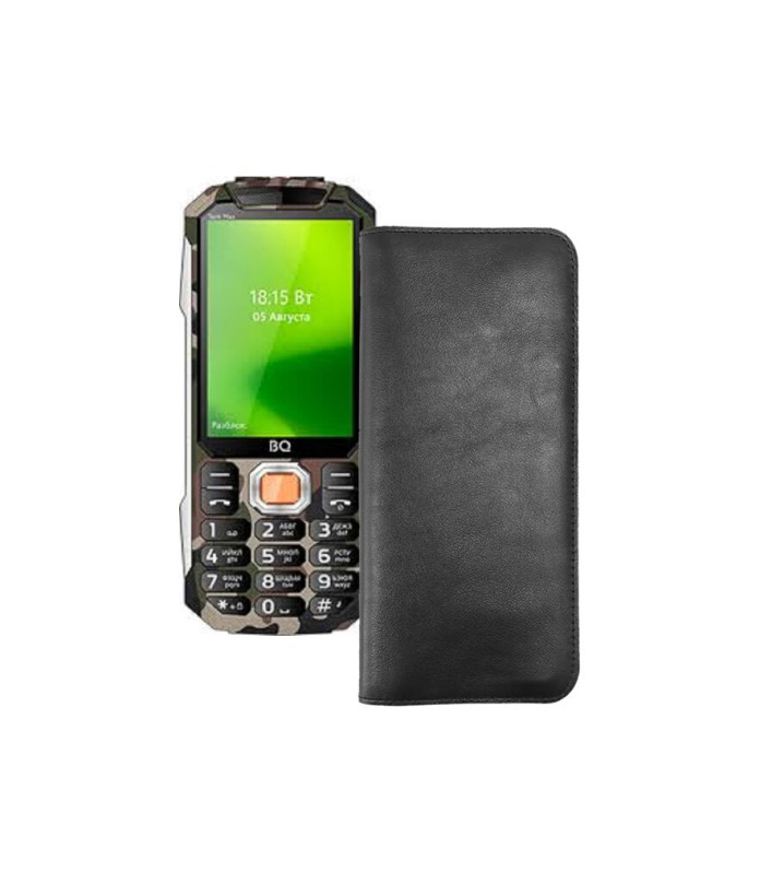 Портмоне з шкіри для телефону BQ 3586 Tank Max