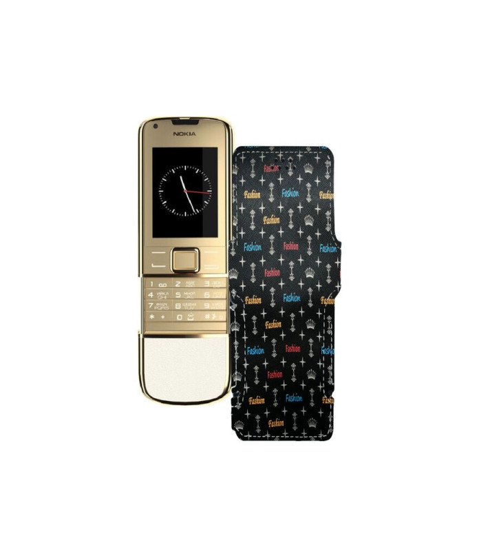 Чохол-книжка з екошкіри для телефону Nokia 8800