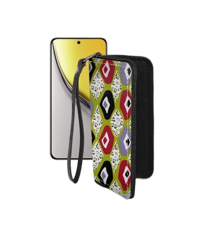 Чохол-гаманець з екошкіри для телефону Realme P3 Ultra