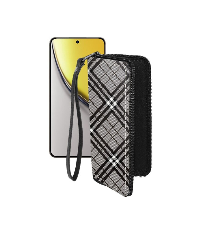 Чохол-гаманець з екошкіри для телефону Realme P3 Ultra