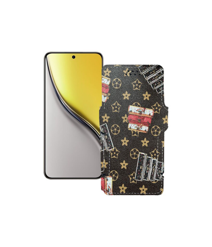 Чохол-книжка з екошкіри для телефону Realme P3 Ultra