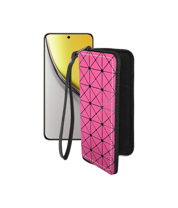 Чохол-гаманець з екошкіри для телефону Realme P3 Ultra