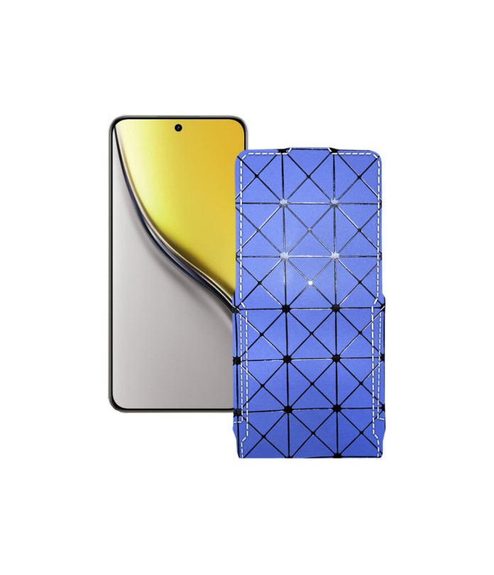 Чохол-флип з екошкіри для телефону Realme P3 Ultra