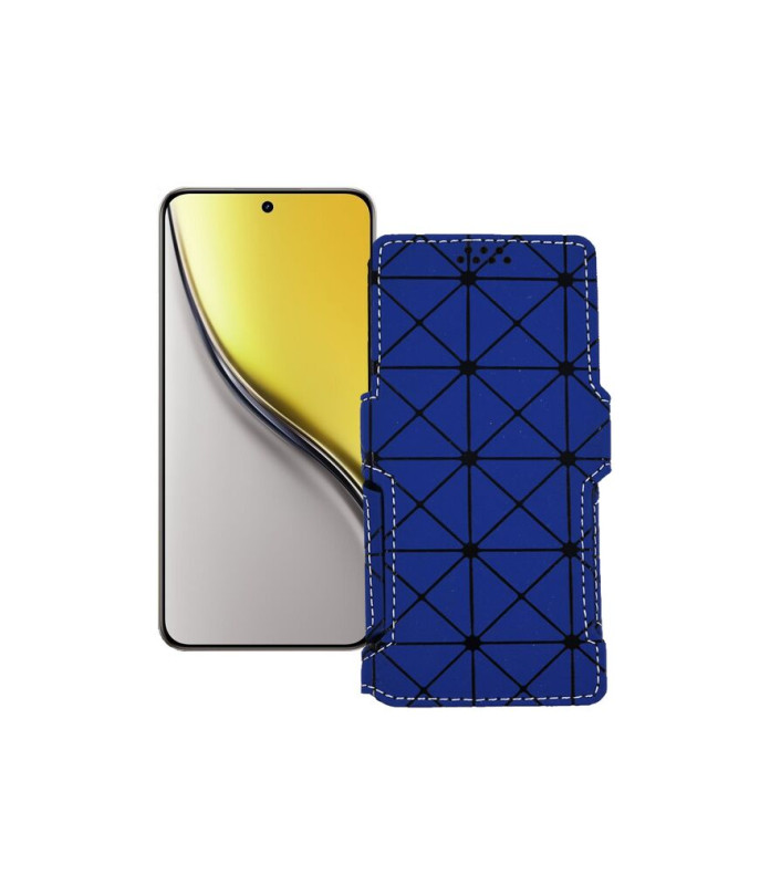 Чохол-книжка з екошкіри для телефону Realme P3 Ultra