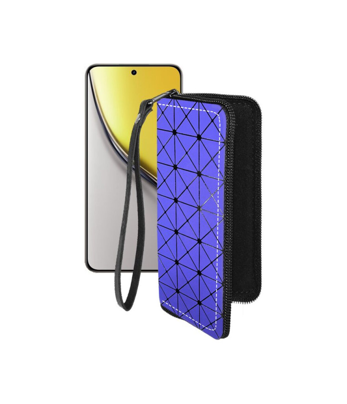 Чохол-гаманець з екошкіри для телефону Realme P3 Ultra