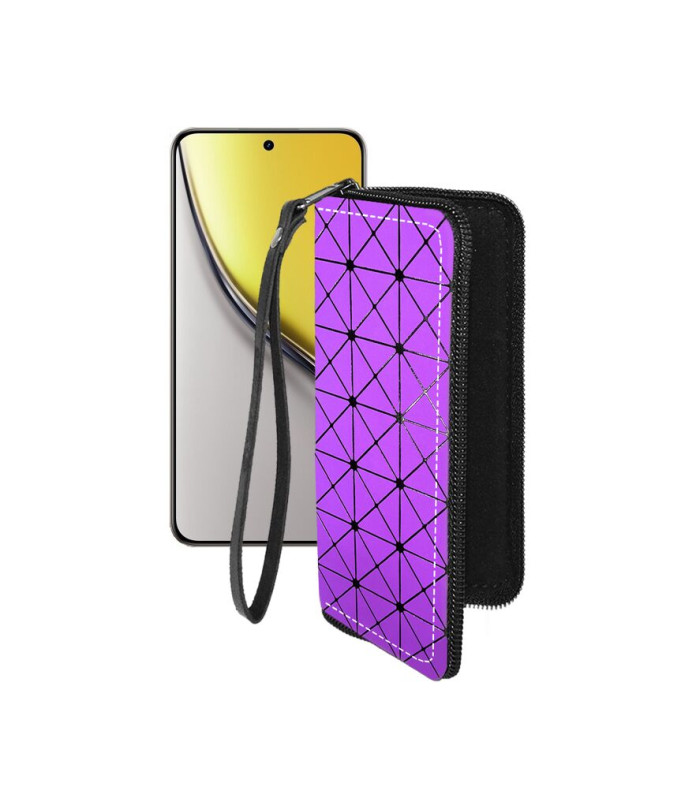 Чохол-гаманець з екошкіри для телефону Realme P3 Ultra