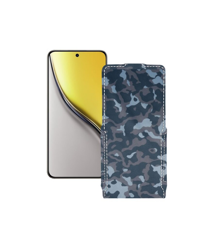 Чохол-флип з екошкіри для телефону Realme P3 Ultra