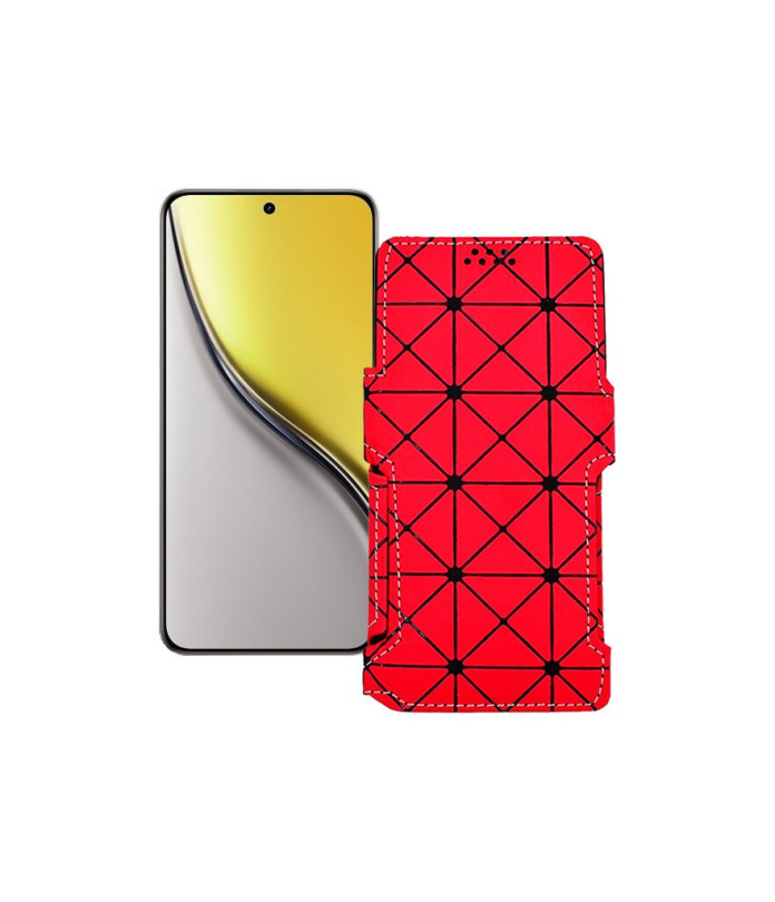 Чохол-книжка з екошкіри для телефону Realme P3 Ultra