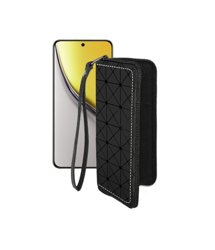 Чохол-гаманець з екошкіри для телефону Realme P3 Ultra