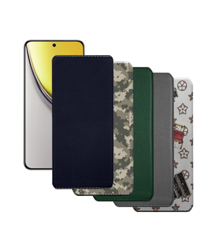 Накладка з екошкіри для телефону Realme P3 Ultra