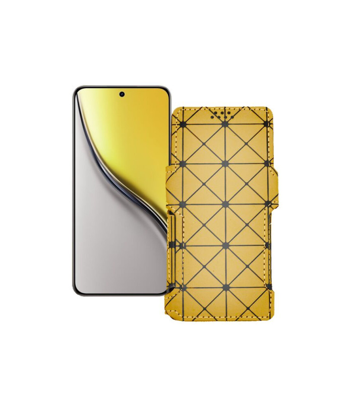 Чохол-книжка з екошкіри для телефону Realme P3 Ultra